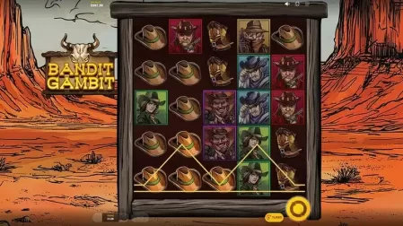 Bandit Gambit slot screenshot 2
