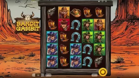 Bandit Gambit slot screenshot 1