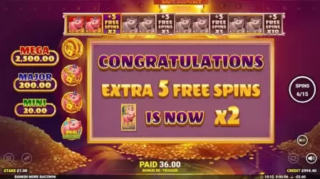 Bankin’ More Bacon slot screenshot 6