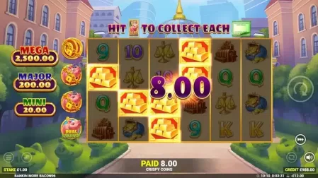 Bankin’ More Bacon slot screenshot 3