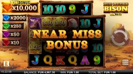 Big Bucks Bison 10K Ways slot screenshot 4