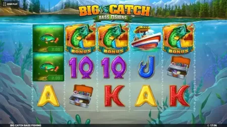 Big Catch Bass Fishing slot screenshot 2