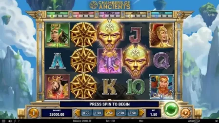Chambers of Ancients slot screenshot 1