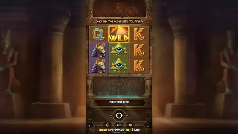 Code of Cairo slot screenshot 1