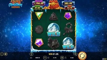 Coins of Christmas – Hold & Win slot screenshot 1