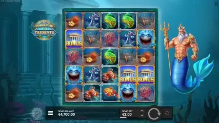 Commander of Tridents slot screenshot 2
