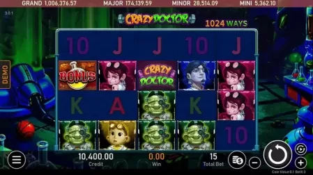 Crazy Doctor slot screenshot 1