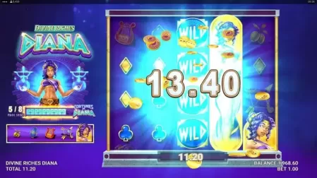Divine Riches Diana slot screenshot 6