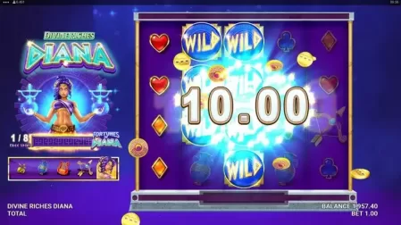 Divine Riches Diana slot screenshot 5