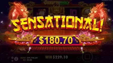 Dragon Hero slot screenshot 8