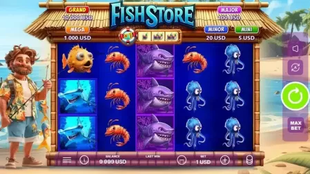 Fish Store slot screenshot 1