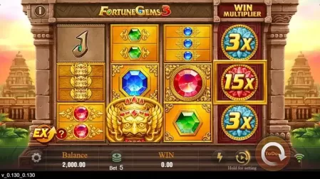 Fortune Gems 3 slot screenshot 1