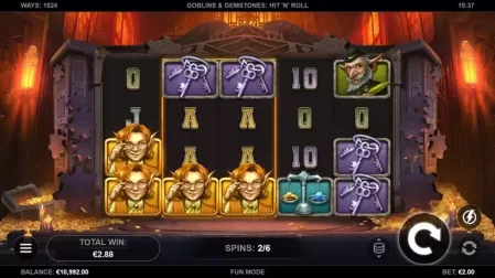 Goblins & Gemstones: Hit 'n' Roll slot screenshot 5