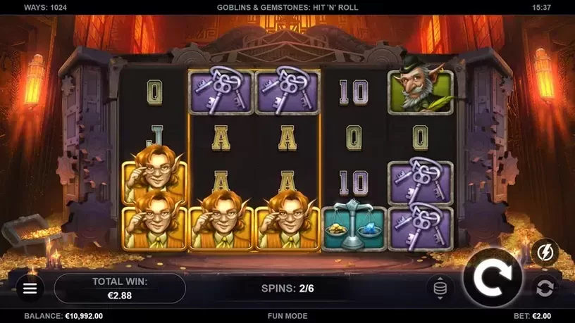 Goblins & Gemstones: Hit 'n' Roll slot screenshot 5
