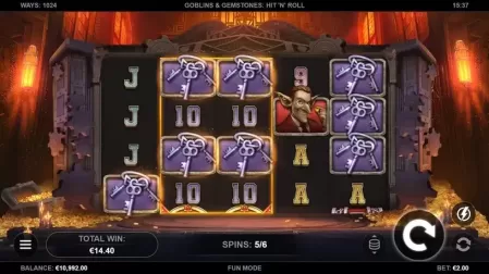 Goblins & Gemstones: Hit 'n' Roll slot screenshot 6