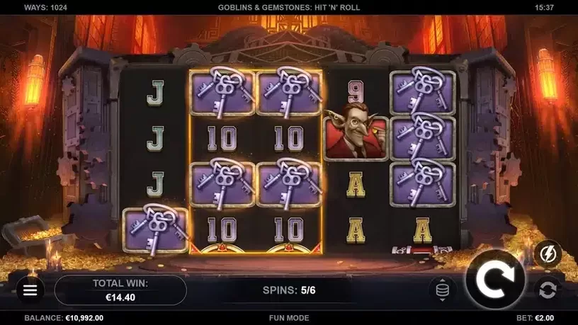 Goblins & Gemstones: Hit 'n' Roll slot screenshot 6
