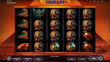 Joker Ra slot screenshot 1