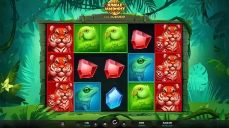 Jungle Jamboree Dream Drop slot screenshot 1
