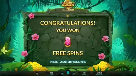 Jungle Jamboree Dream Drop slot screenshot 3