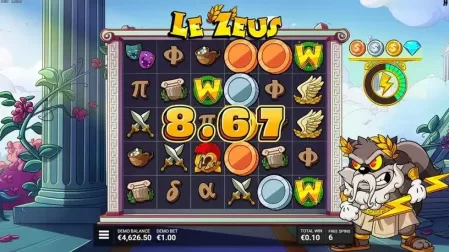 Le Zeus slot screenshot 7