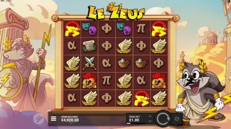 Le Zeus slot screenshot 2