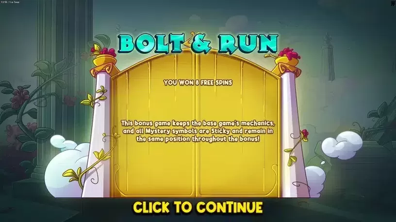 Le Zeus slot screenshot 3