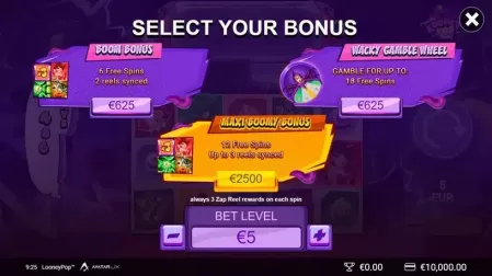 LooneyPop slot screenshot 2
