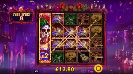 Los Muertos Locos slot screenshot 4