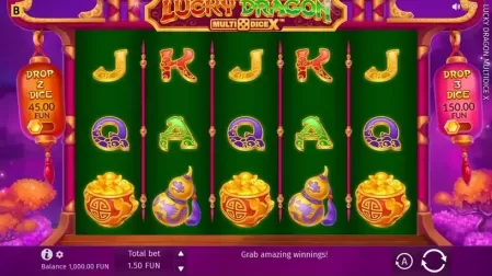 Lucky Dragon Multidice X slot screenshot 1