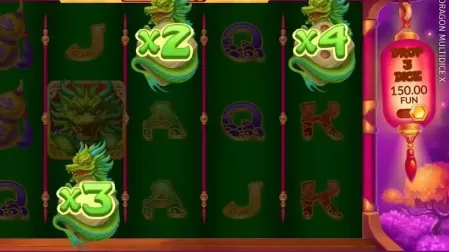 Lucky Dragon Multidice X slot screenshot 2