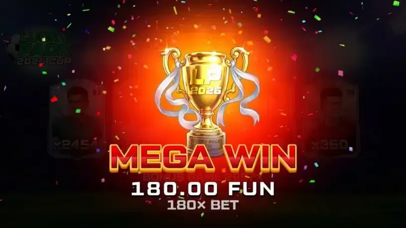 Lucky Pack: 2026 Cup slot screenshot 