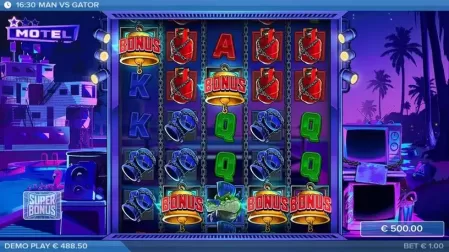 Man vs Gator slot screenshot 3