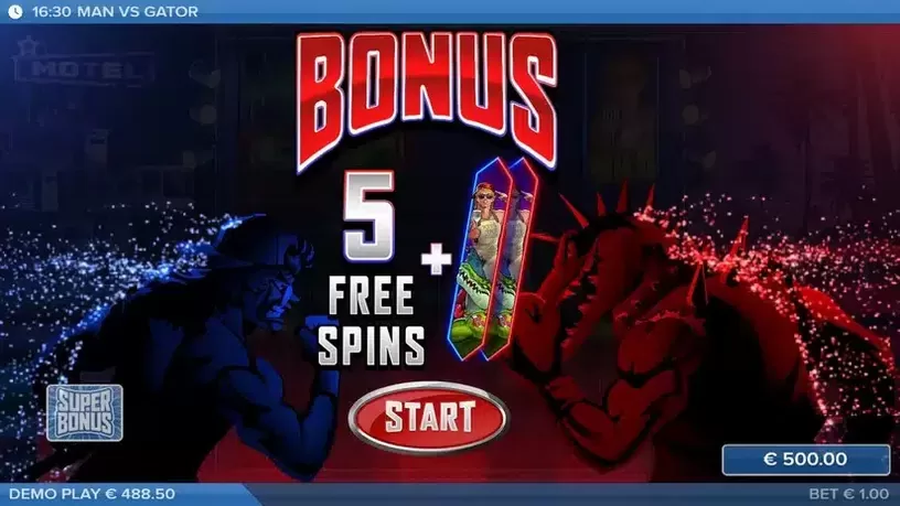 Man vs Gator slot screenshot 4