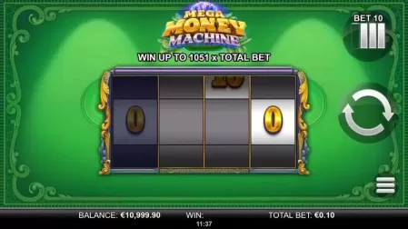 Mega Money Machine slot screenshot 1