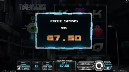Monster Madnes slot screenshot 5