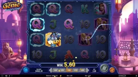 Mystery Genie Fortunes of the Lamp slot screenshot 4