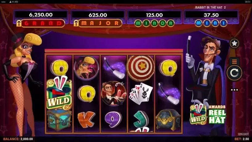 Rabbit in the Hat 2 slot screenshot 1