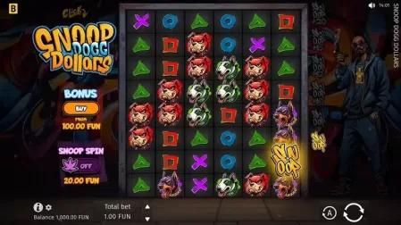 Snoop Dogg Dollars slot screenshot 1