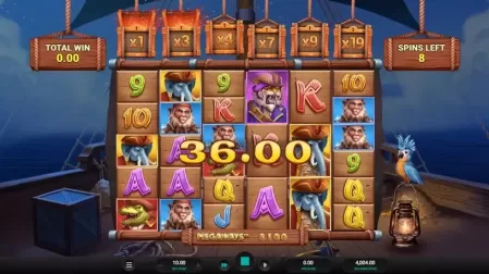 Wild Buccaneers Megaways slot screenshot 4