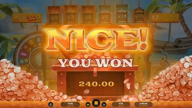 Wild Buccaneers Megaways slot screenshot 8