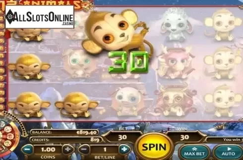 Win Screen. 12 Animals (Nucleus Gaming) from Nucleus Gaming