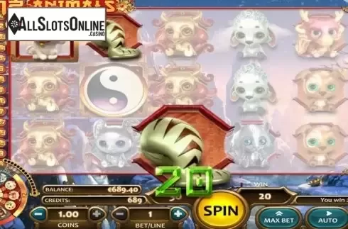 Win Screen. 12 Animals (Nucleus Gaming) from Nucleus Gaming