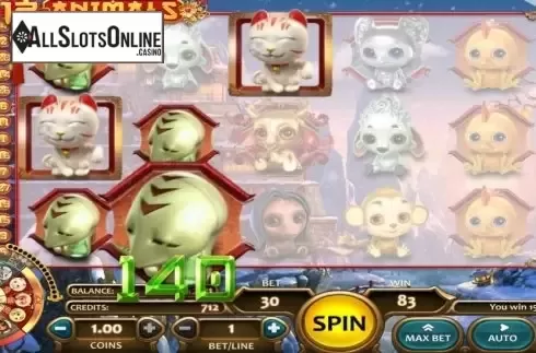 Win Screen. 12 Animals (Nucleus Gaming) from Nucleus Gaming