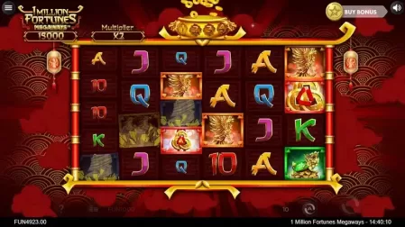 1 Million Fortunes Megaways slot screenshot 2