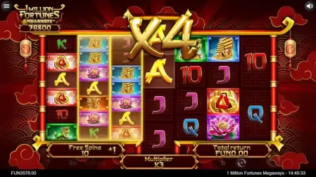 1 Million Fortunes Megaways slot screenshot 4
