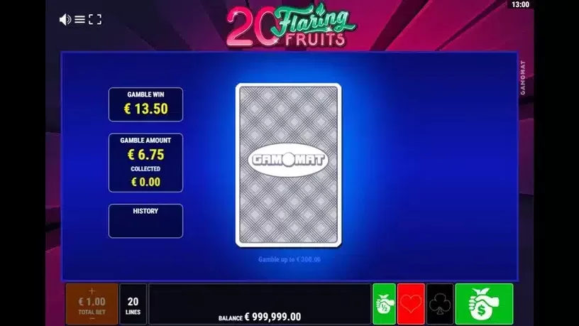 20 Flaring Fruits slot screenshot 3