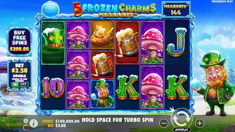 5 Frozen Charms slot screenshot 1