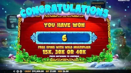 5 Frozen Charms slot screenshot 4