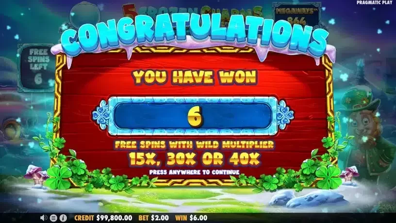 5 Frozen Charms slot screenshot 4