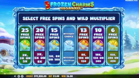 5 Frozen Charms slot screenshot 3